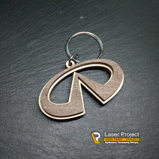 Ξύλινο μπρελόκ αυτοκινήτου Infiniti